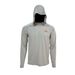 Ultimate Lifestyle™ Performance Hooded Long Sleeve True Grey - XL